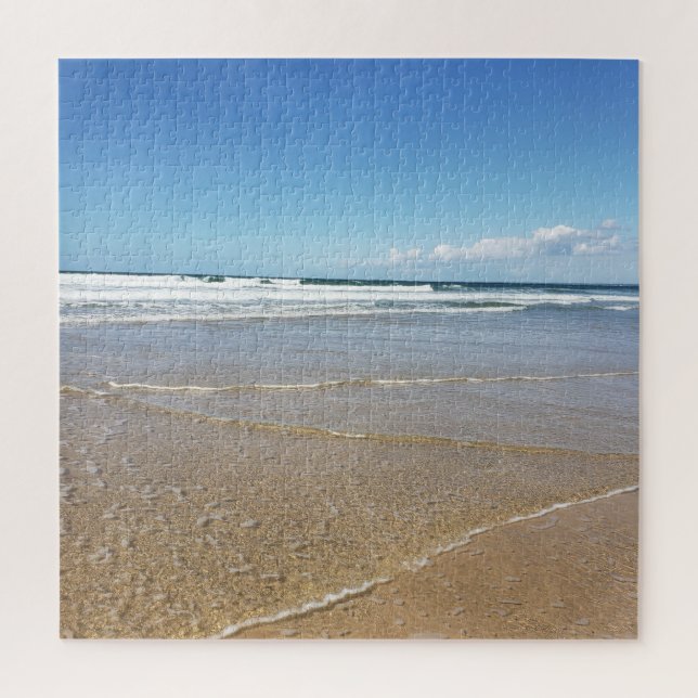 Soulac Sur Mer Ocean | Coastal Seaside In France Jigsaw Puzzle (Vertical)