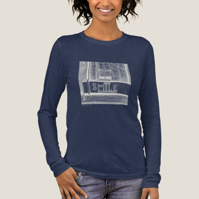 Soulard St. Louis MO Long-Sleeve Tri-Blend Shirt (Front)