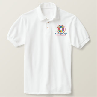 SoulCollage® Embroidered Men's Polo shirt