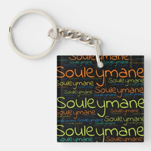Souleymane Keychain