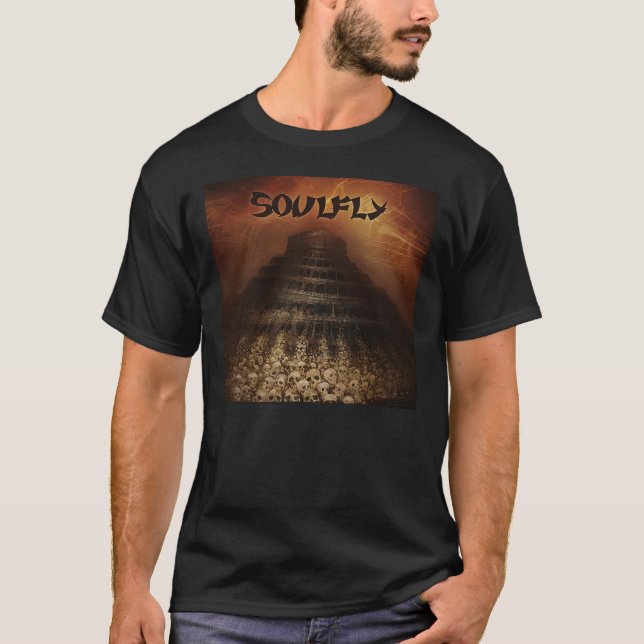 Soulfly skulls  groove metal  thrash metal 1727png T-Shirt (Front)