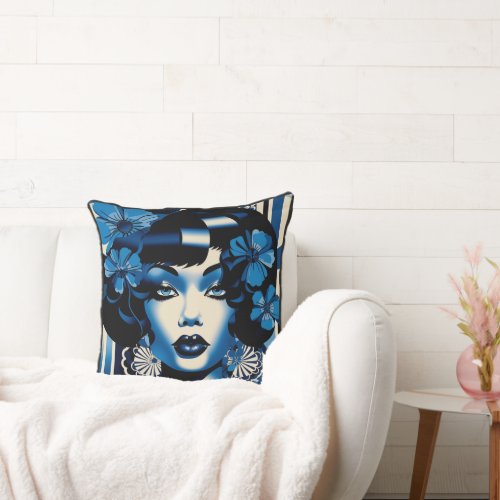 Soulful Diva Revolution Diva Inspired Throw Pillow