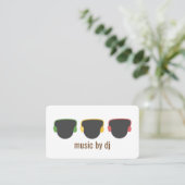 Soulful DJ Business Card (Standing Front)