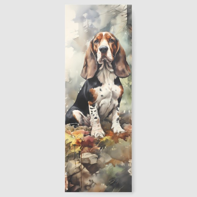 Soulful Eyed Basset Hound | Bookmarks (Front)