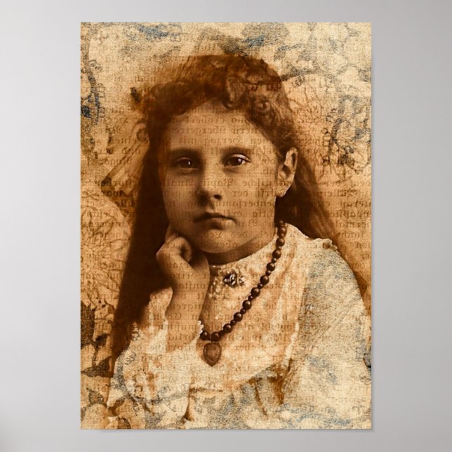 Soulful Eyes Art Poster (Front)