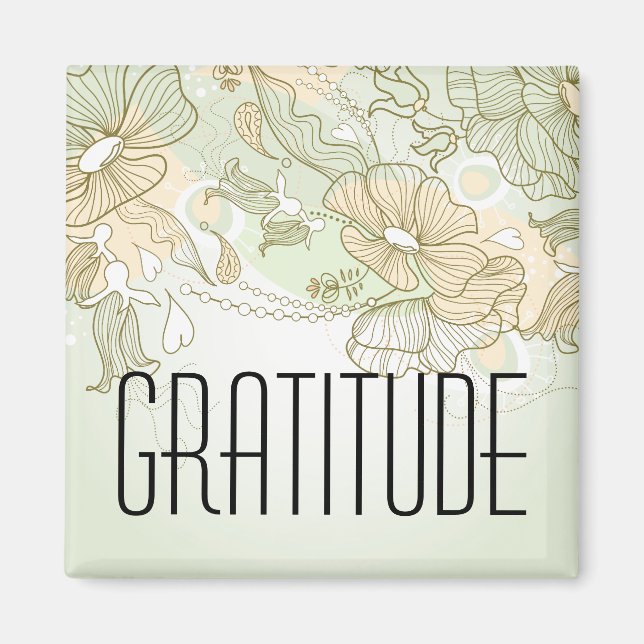 Soulful Gratitude Magnet (Front)