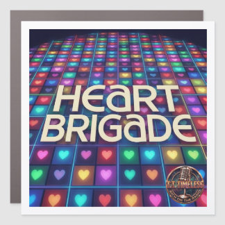 Soulful Heart Brigade Car Magnet