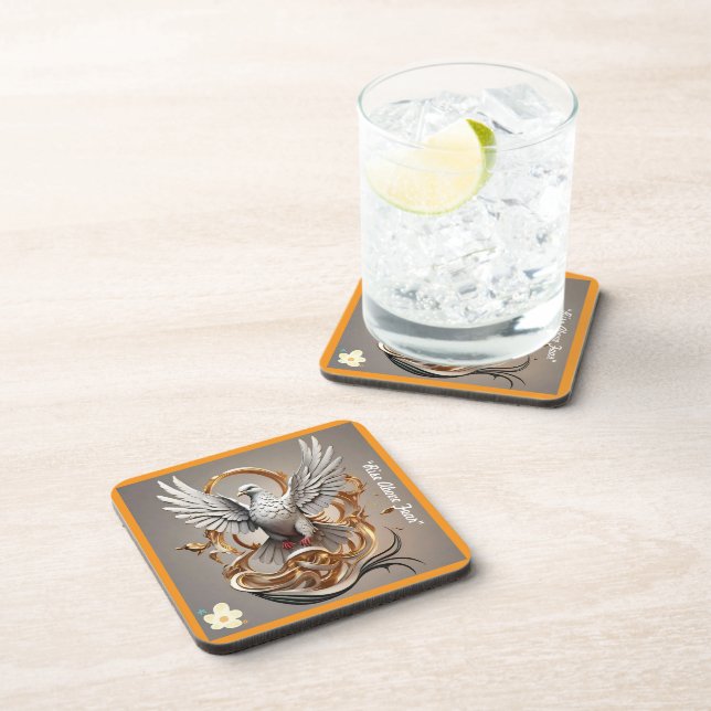 "Soulful Liberation" Beverage Coaster (Right Side)