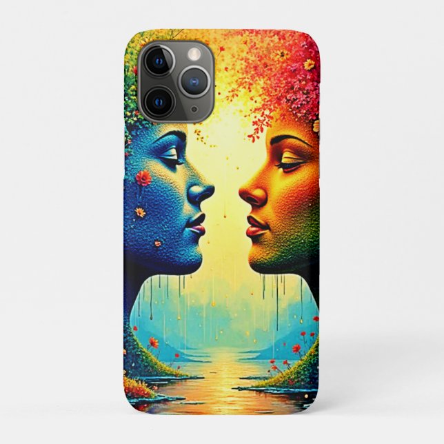 Soulful Rainbow Connection Design Case-Mate iPhone Case (Back)