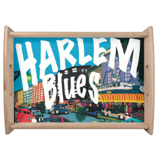 Soulful Servings: Harlem Blues Edition Serving Tray