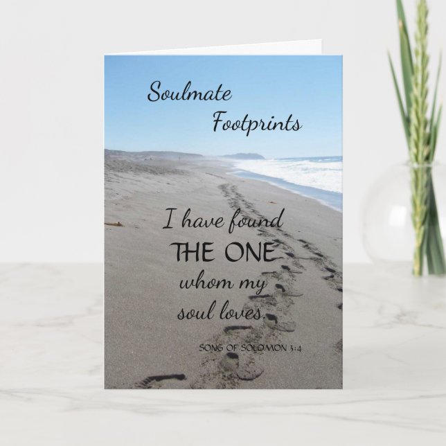 Soulmate Anniversary Found The One Card (Front)