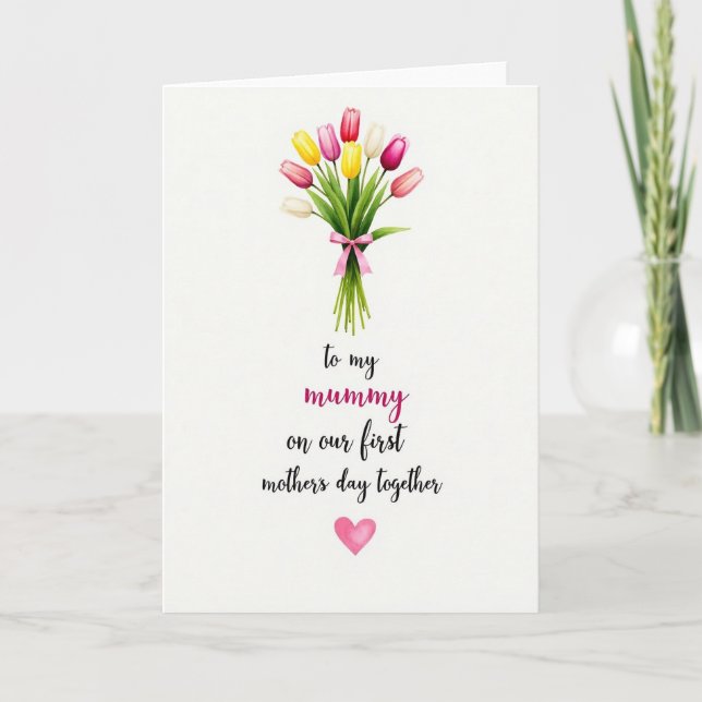 Soulmate Flower Bouquet Card (Front)