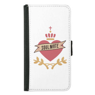Soulmate Jesus Sacred Heart Galaxy Wallet Case