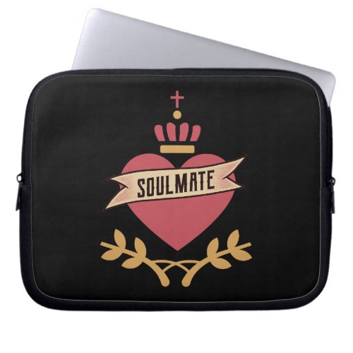 Soulmate Jesus Sacred Heart Laptop Sleeve