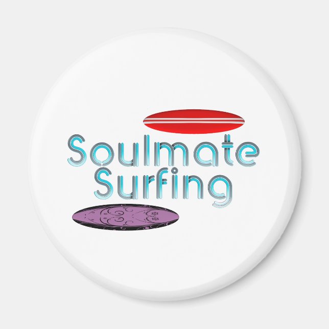 Soulmate Surfing Magnets (Front)