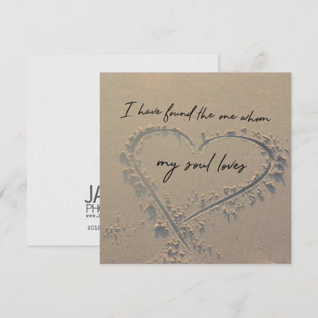 SOULMATES 5.25 x 5.25 card (Front/Back)
