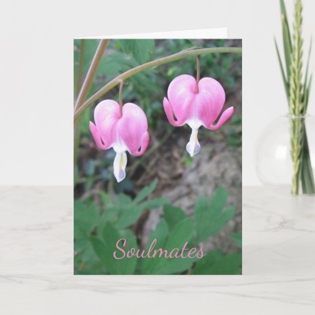 Soulmates Bleeding Hearts Card (Front)