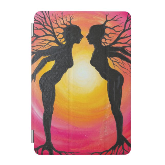 Soulmates face to face iPad mini cover (Front)