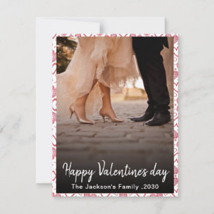 Soulmates I Love You Personalized Photo Valentine Holiday Card