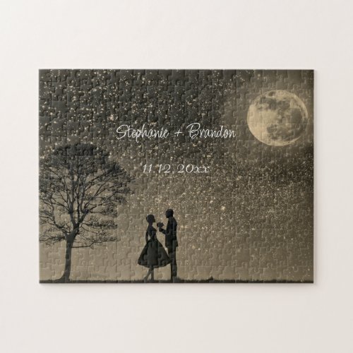 Soulmates I love you Proposal Marry me Jigsaw Puzzle