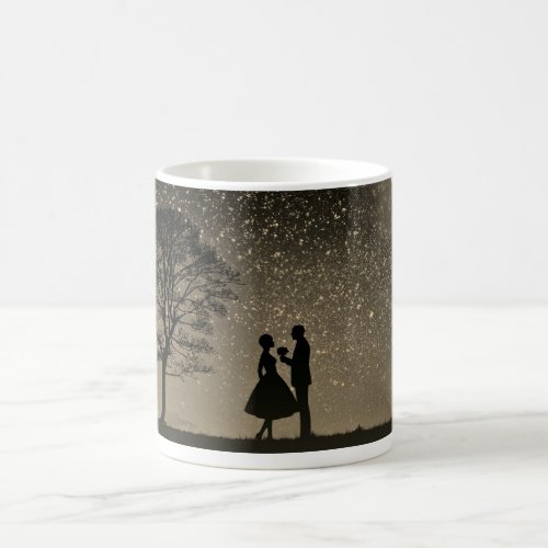 Soulmates I love you Romantic vintage couple Coffee Mug