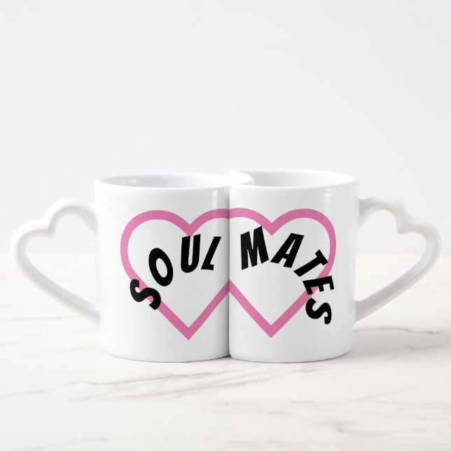 "Soulmates" - Lovers' Mug (Front Nesting)