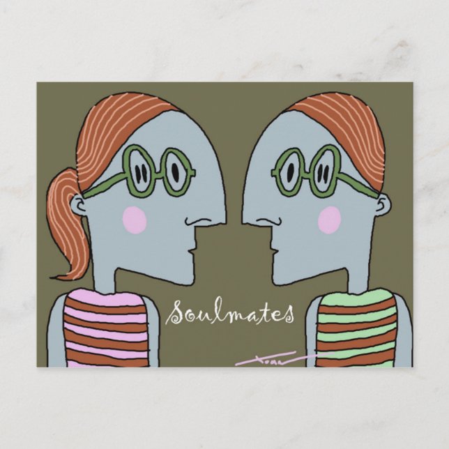 Soulmates Postcard (Front)