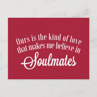 Soulmates Postcard