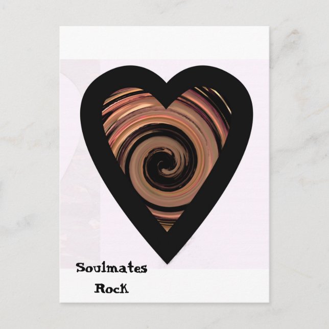 ("Soulmates Rock"* Postcard (Front)