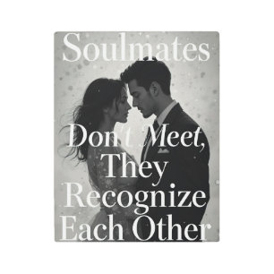 Soulmates Romantic Love Quote Art