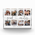 Soulmates Script Gift For Friends Photo Collage