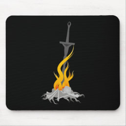 Souls Bonfire Mouse Pad