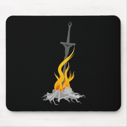 Souls Bonfire Mouse Pad