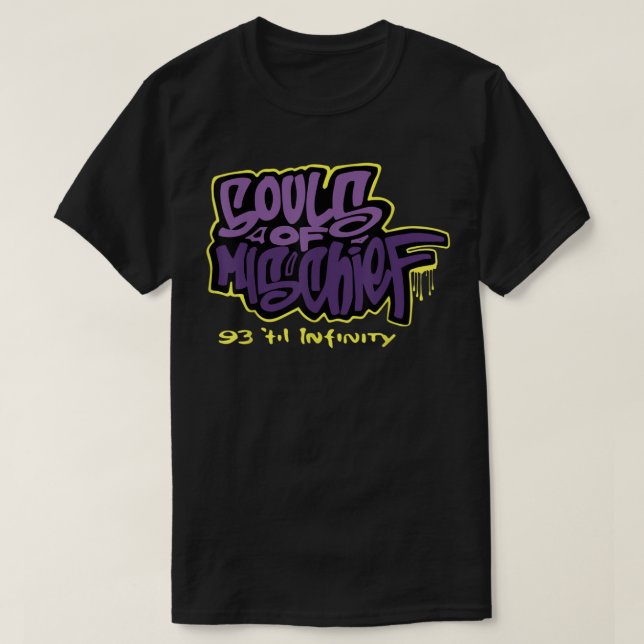 Souls of Mischief SofM Hip Hop Print  T-Shirt (Design Front)