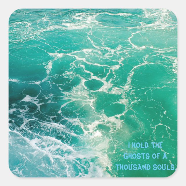 Souls of the Sea 2 Square Sticker (Front)