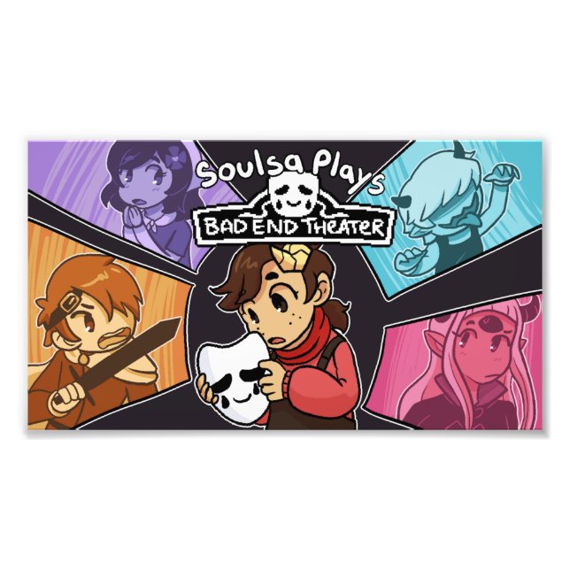 Soulsa plays Bad End Theater Photo Print (Front)