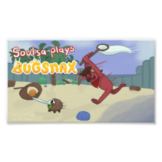 Soulsa plays Bugsnax thumbnail Photo Print