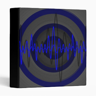 Sound Blue Dark ring binder black