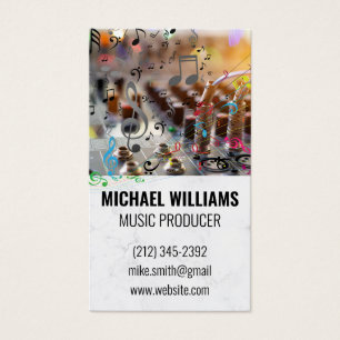 Sound Board Mixer Music Notes