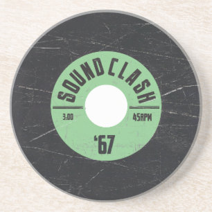 Sound Clash Reggae/Ska Sandstone Coaster
