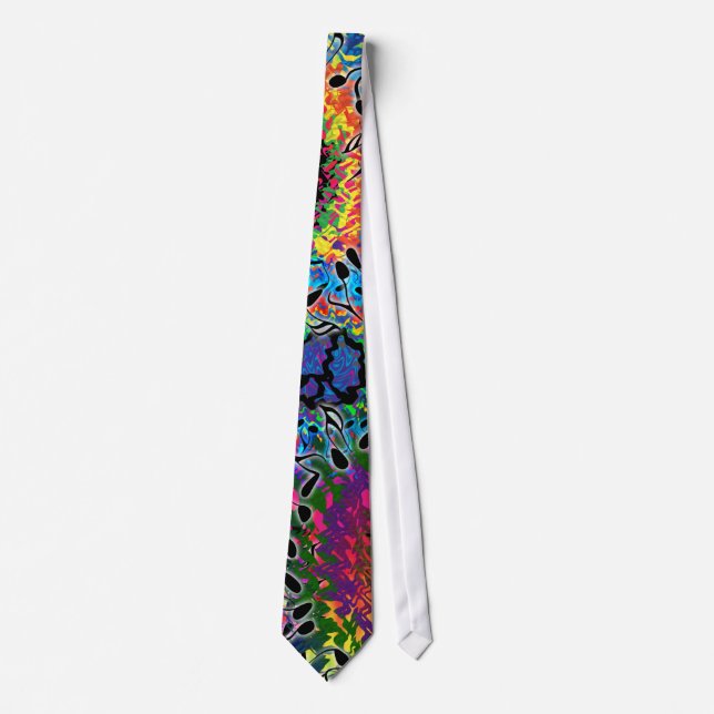 Sound Colors Psychedelic Neck Tie (Front)