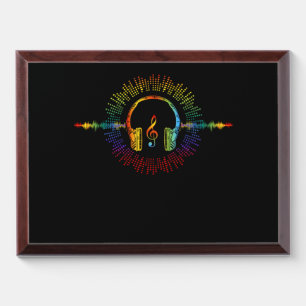 Sound Engineer Audio Wave Audio Engineer Music Award Plaque