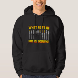 Sound Engineer DJ Audio Guy Music Production Engin Hoodie