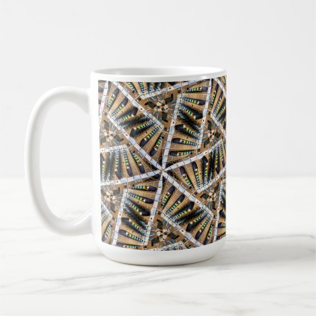 Sound Engineer Pots & Dots 15 oz Mug (Left)