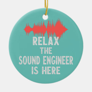 Sound Engineer Studio Audio Design For Audio Ceramic Ornament