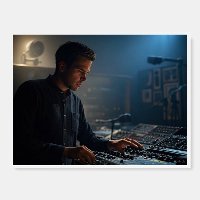 Sound engineering foam board (Front)