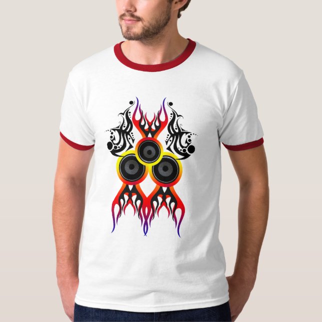 Sound Flames T-Shirt (Front)