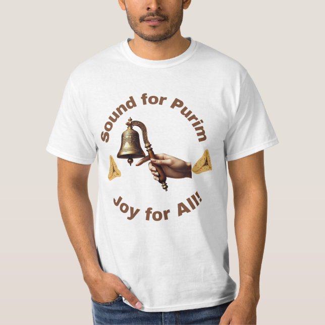 Sound for Purim - Joyful and  Festive Celebration  T-Shirt (Front)