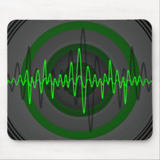 Sound Green Dark mousepad