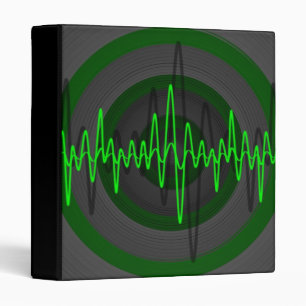 Sound Green Dark ring binder black